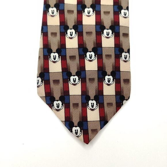 Mickey Mouse tie Balancine Inc. vintage tie 100% silk - Picture 2 of 5